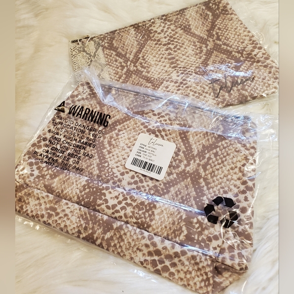 Toluca Swim Artemis Maia Travel Bags - Set of 2! - Reptilia - Picture 3 of 5